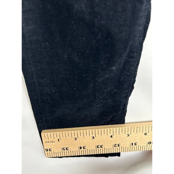 AG Adriano Goldschmied Womens The Legging Ankle Super Skinny Black Corduroy 24R - Picture 5 of 13